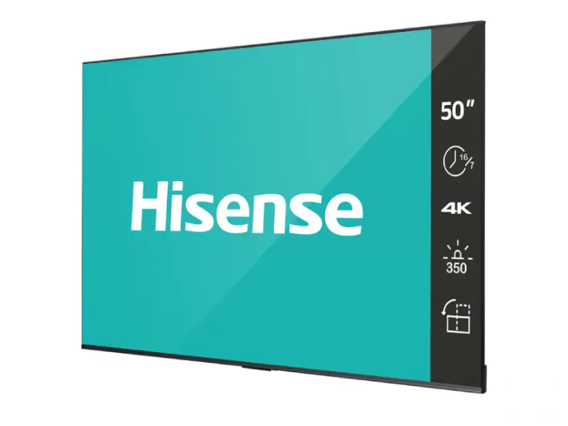 HISENSE 50 inča 50DP30FE 4K UHD 350 nita Digital Signage Display - 16/7 Operation 