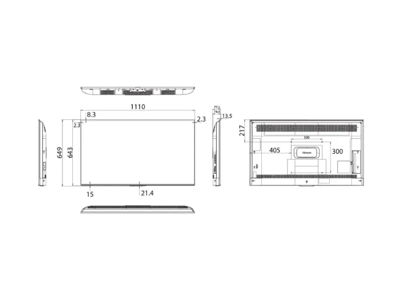HISENSE 50 inča 50DP30FE 4K UHD 350 nita Digital Signage Display - 16/7 Operation 
