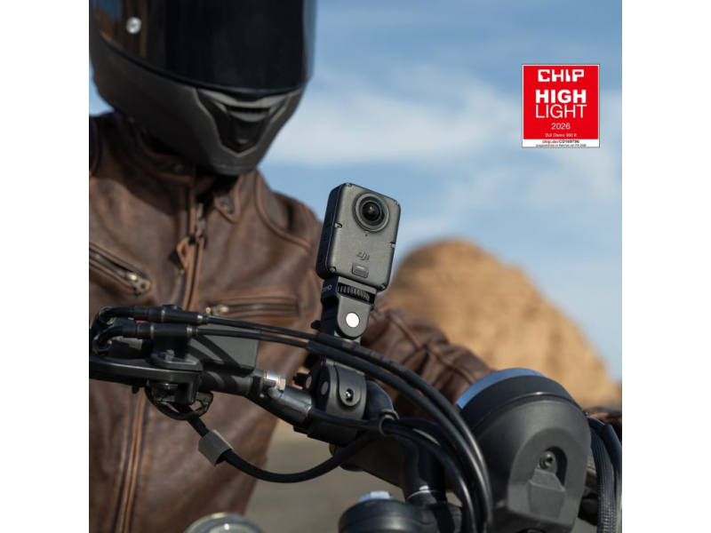 DJI Osmo 360 II Limitless Riding Combo, Native 8K/60fps, 1 360 imaging, 