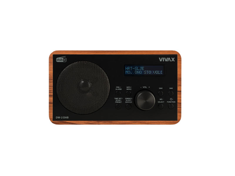 VIVAX VOX RADIO DW-2 DAB WALNUT