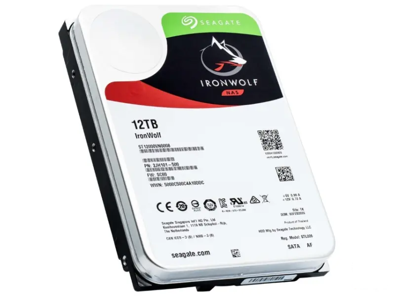 SEAGATE 12TB 3.5 inča SATA III 256MB ST12000VN0008 Ironwolf 
