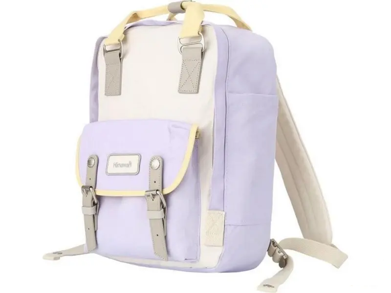 Himawari Laptop backpack 14"" 194L-3 purple-beige