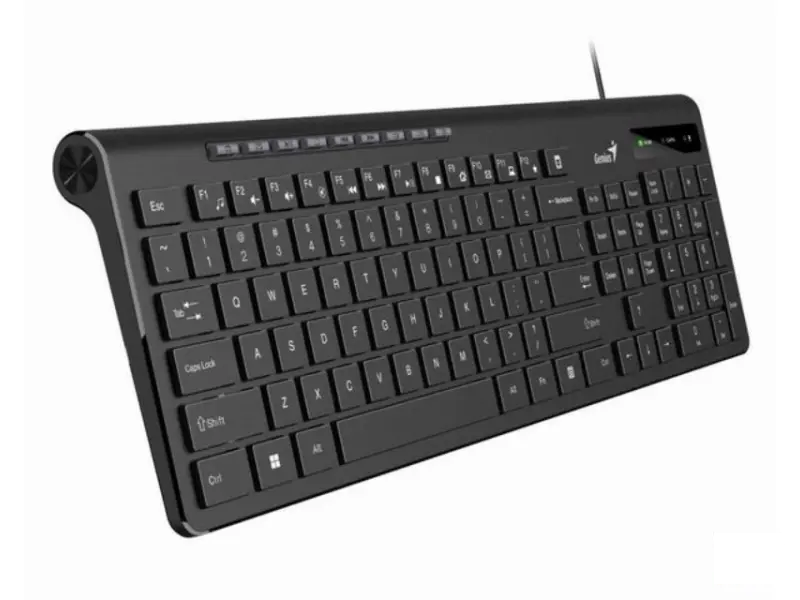 GENIUS Slimstar 230II USB YU crna tastatura 
