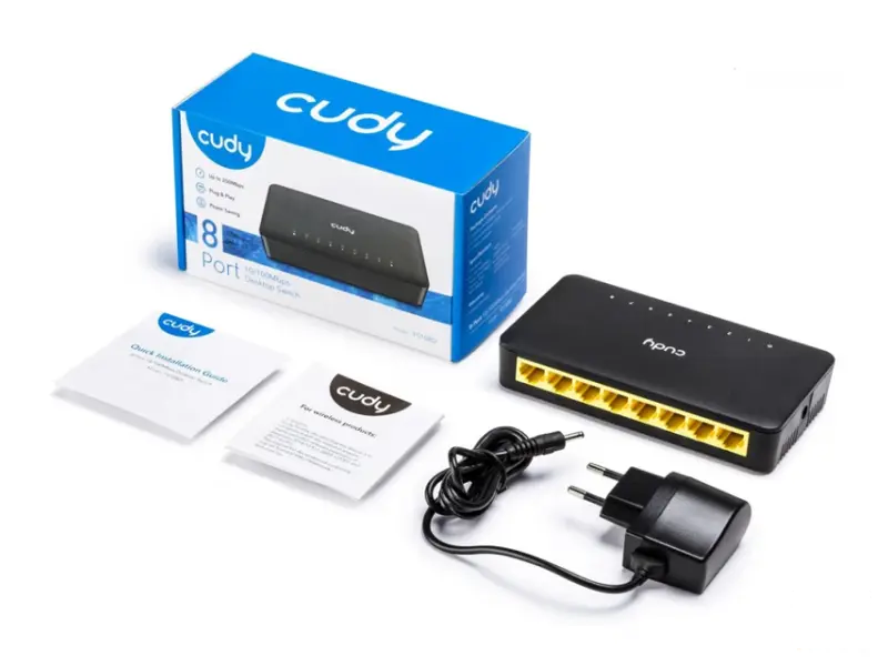 CUDY FS108D 8port switch 