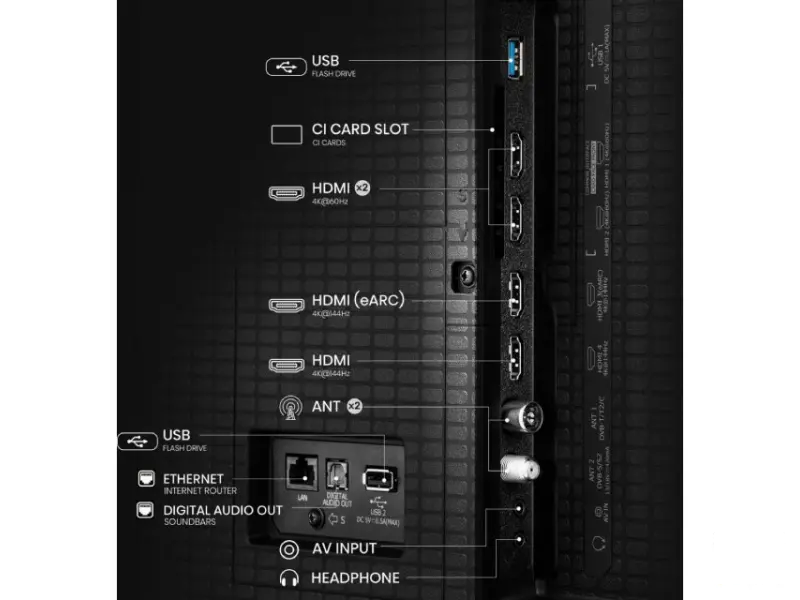 HISENSE 65 inča 65E8Q Mini LED 4K UHD Smart TV 