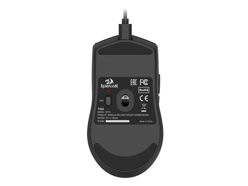Redragon Miš gaming K1NG 1K Wired Black