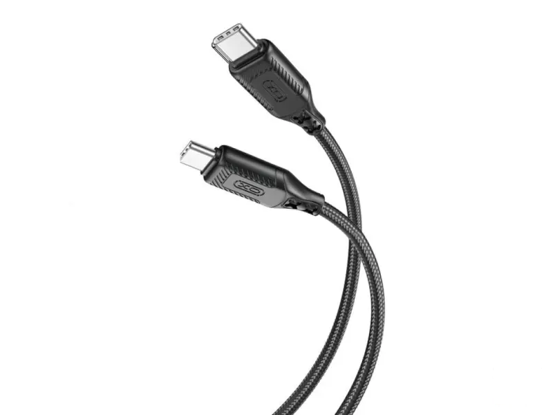 XO NB-Q236B Type-C to Type-C 60W Braided Cable 1m Black