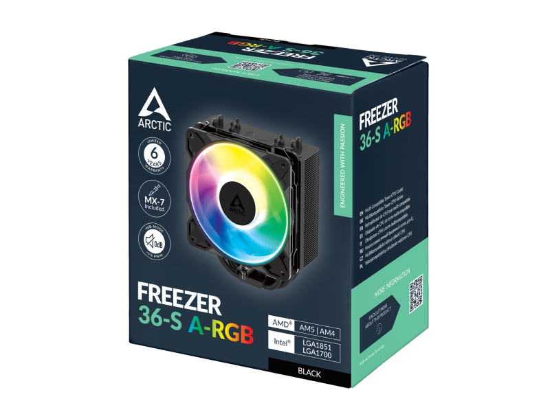 COL CPU Arctic Freezer 36-S A-RGB (Black)
