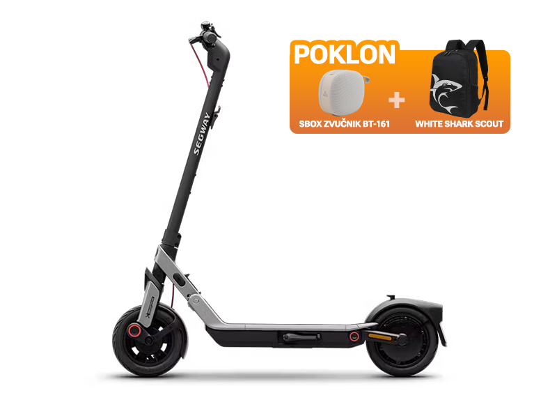 Segway E3 Pro E/ 368 Wh batery/800W Max.power/zadnji pogon/tocak 10"/25km/h/100kg/55km/Front&RearInd
