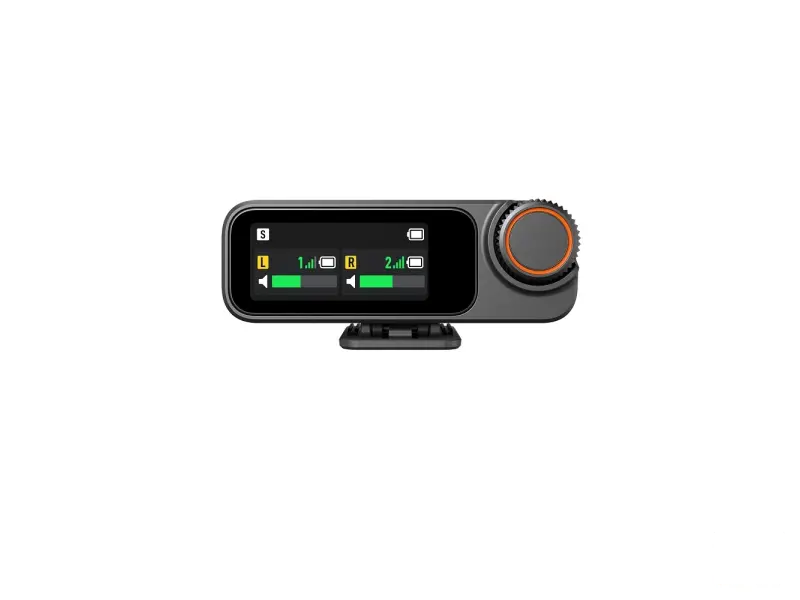 DJI Mic 3 Receiver, 4TX + 8RX Capability, Four-Channel Output