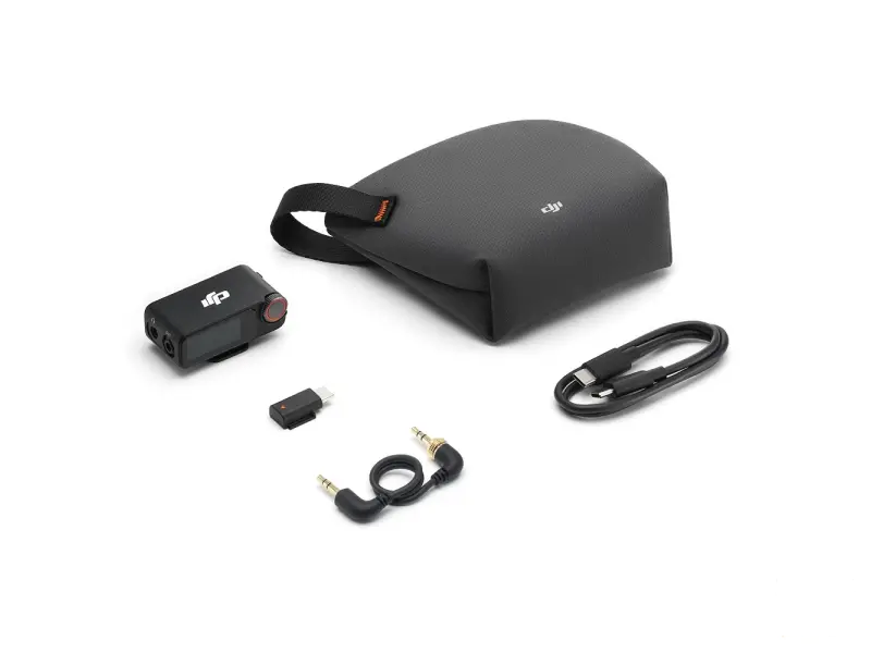 DJI Mic 3 Receiver, 4TX + 8RX Capability, Four-Channel Output