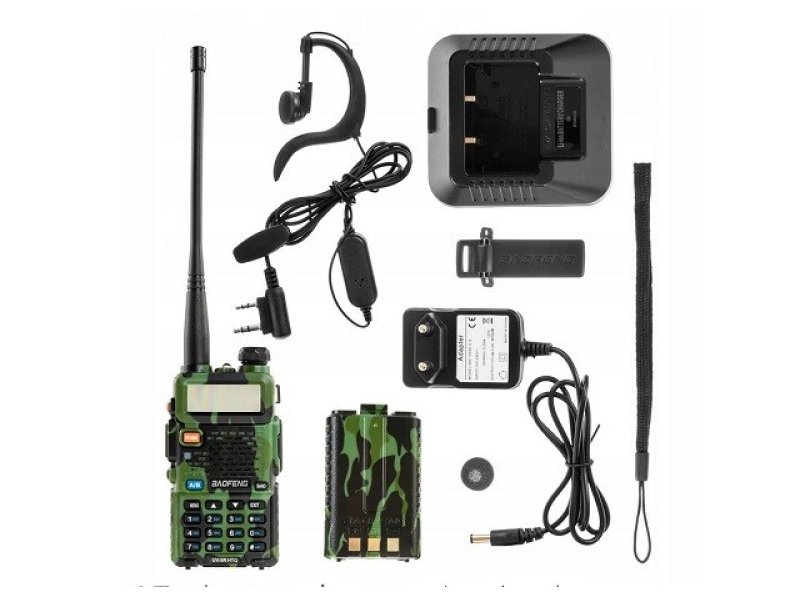 Baofeng UV-5R HTQ Camo Radio s