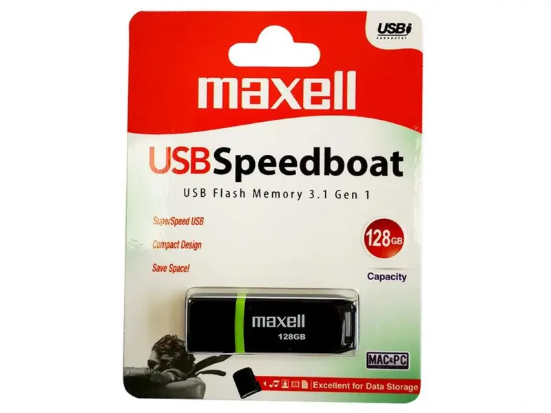 Maxell USB 128GB 3.1 Speedboat