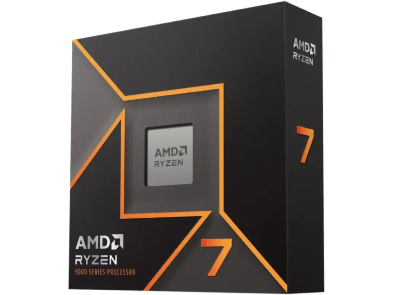 AMD Ryzen 7 9700X, 3.8GHz/5.5GHz Max, 8C/16T, AM5, 32MB L3 cache, AMD Radeon Graphics, Bez kulera