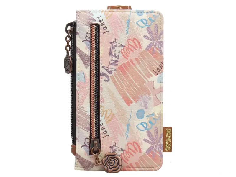 JANET JW-007B FLOWERY CITY Novčanik 