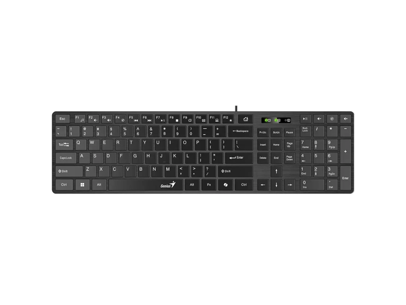 Genius Tastatura SlimStar 126,USB, BLK, US