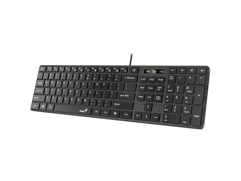 Genius Tastatura SlimStar 126,USB, BLK, US