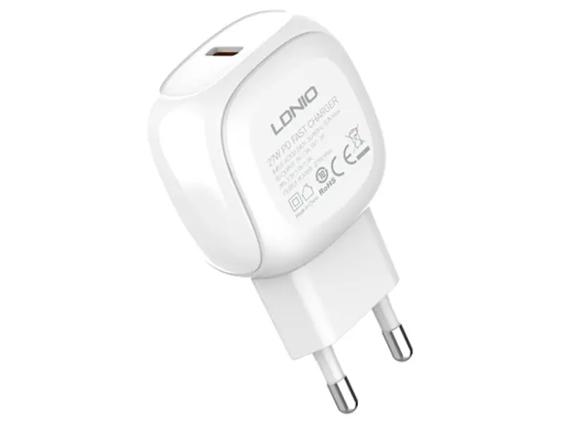 LDNIO A1206C Tip C- Lightning 27W punjač beli 