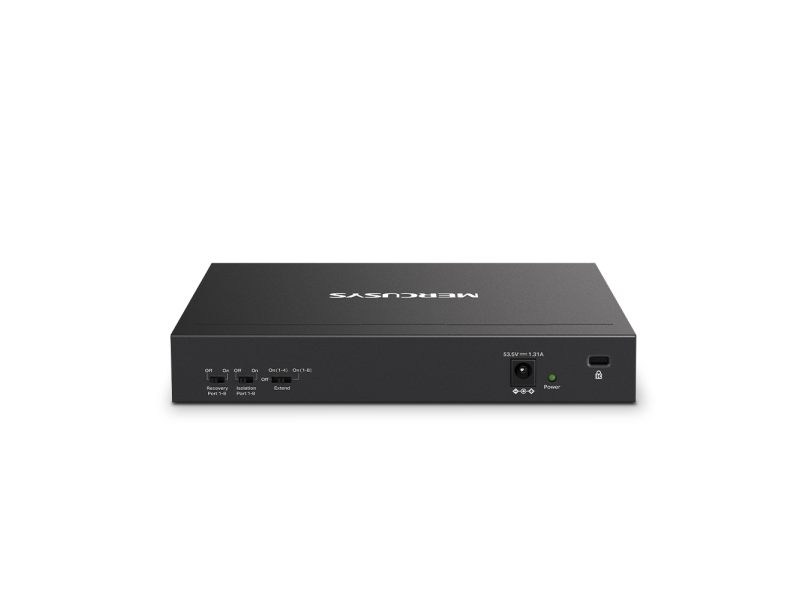 MERCUSYS MS110P(UN) 0-Port 10/100Mbps Desktop Switch with 8-Port PoE+