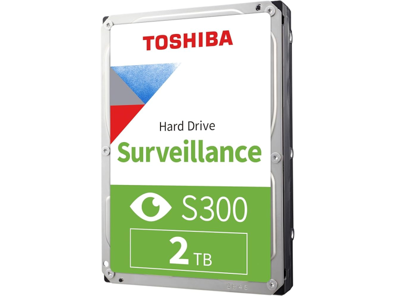 Toshiba HDD 3.5" 2TB S300 Surveillance, 128MB cache, 5400rpm