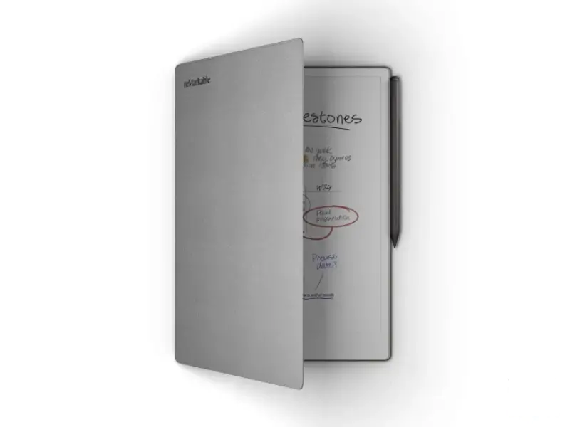 reMarkable 2 - Book Folio Premium koža - Crna
