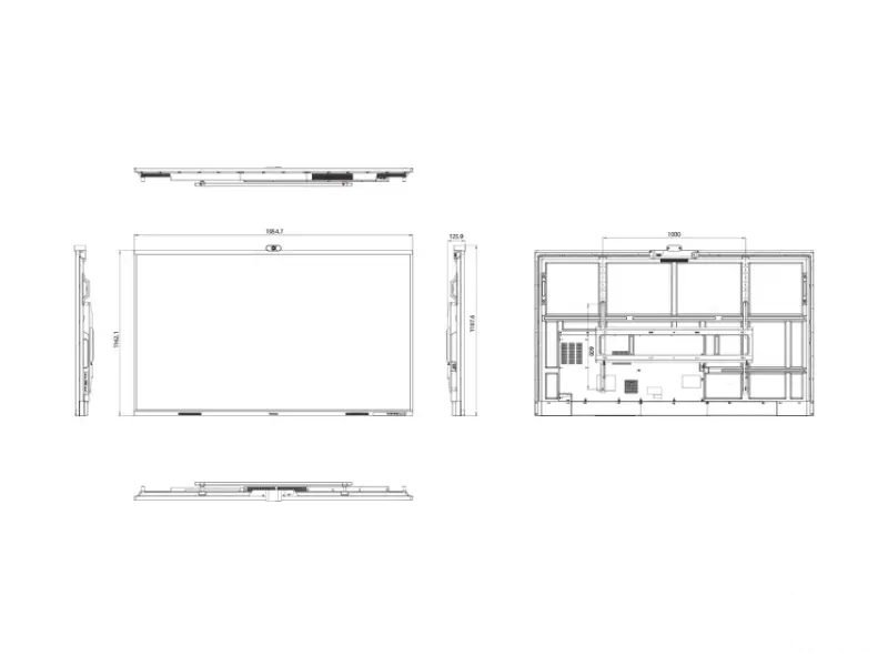 HISENSE 86 inča 86WM6FE 4K UHD LED 400 nita Interactive Display sa kamerom 
