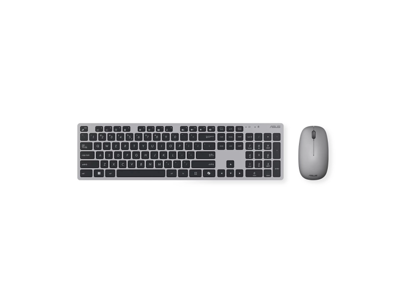 Asus SET Tastatura + Miš W5000, US, Gray