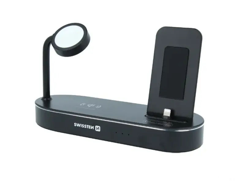 Swissten Wireless Charging MFI Docking Station 4 in 1