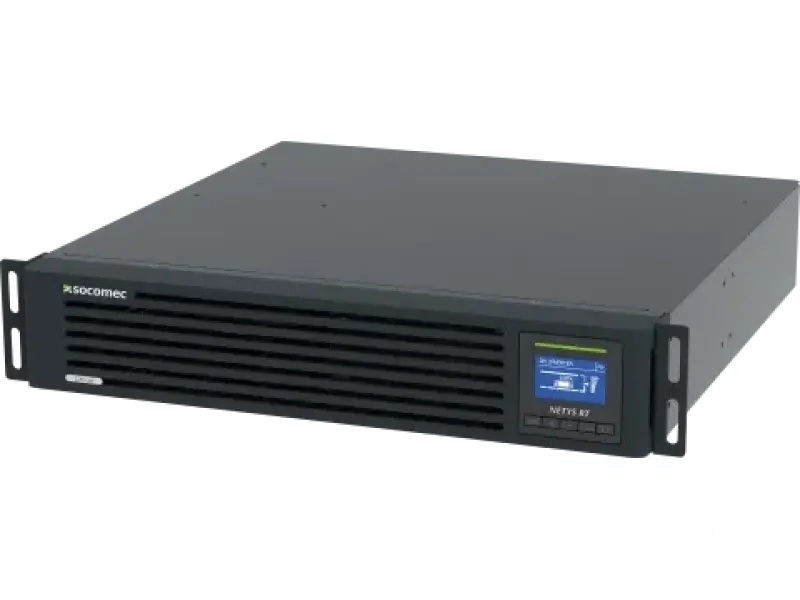 Socomec UPS NeTYS RT 1500VA/1500W 240V VFI UPS + Battery/Rails ON-LINE