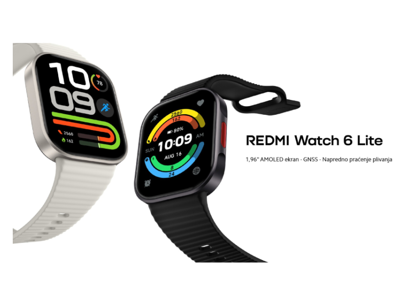 XIAOMI Redmi Watch 6 Lite Black sat (BHR09CWGL)