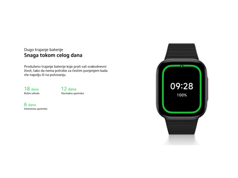 XIAOMI Redmi Watch 6 Lite Black sat (BHR09CWGL)