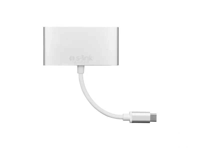 S-Link Adapter SL-USB-C68 USB Type-C - HDMI, USB 3.0, USB Type-C PD