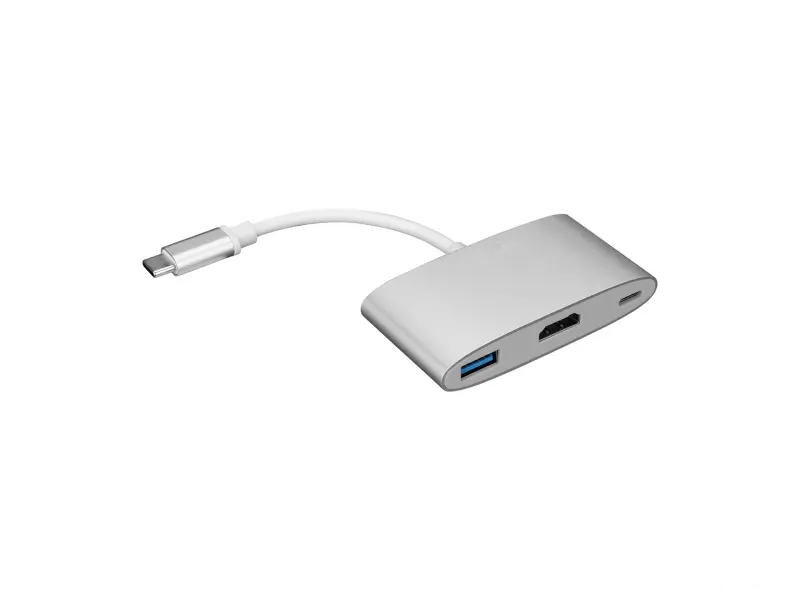 S-Link Adapter SL-USB-C68 USB Type-C - HDMI, USB 3.0, USB Type-C PD