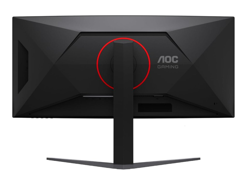 AOC Gaming Curved Monitor CU34G4CA, 34", WQHD 3440x1440, 180Hz, 1 ms, 2500:1, HDMI*2/DP*1, 5 W x 2