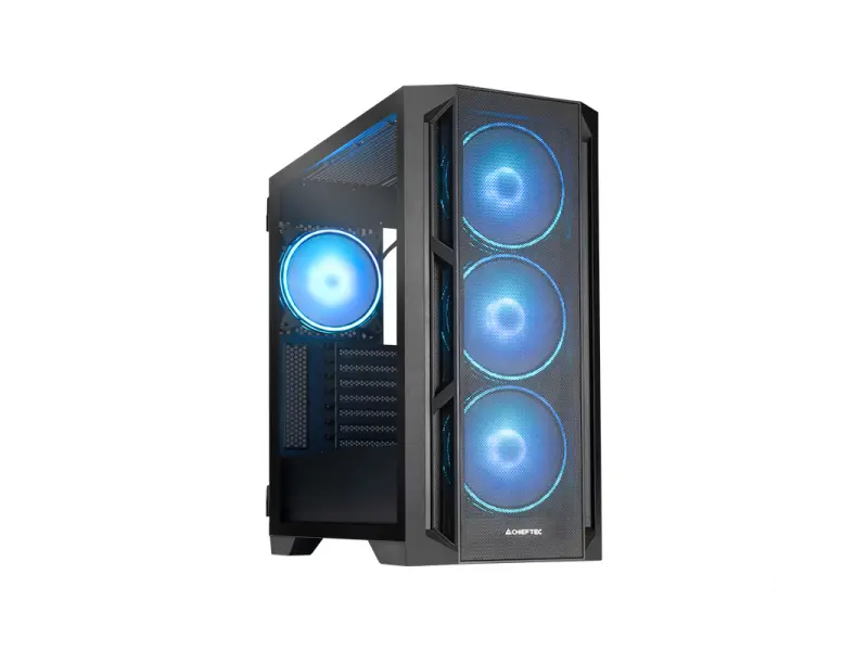 Chieftec CASE APEX LUMO GA-01B-L-OP 4x140