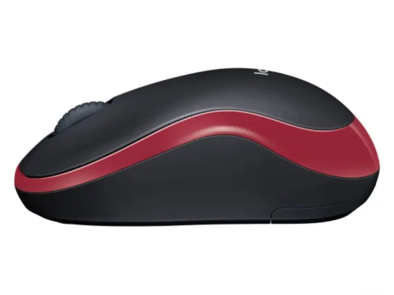 LOGITECH M185 Wireless crveni miš Retail 