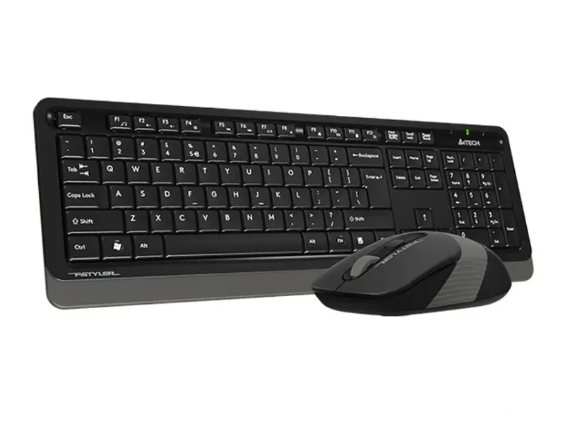 A4 TECH FG1010 FSTYLER Wireless Combo USB YU sivi set 