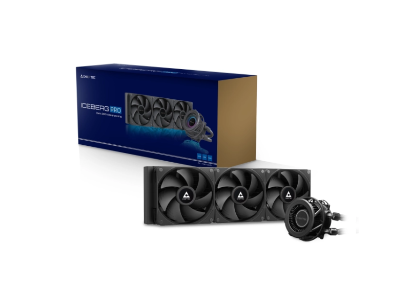 Chieftec CPU Cooler Iceberg PRO 360 DARK (1851, 1700, 1200, AM5, AM4)