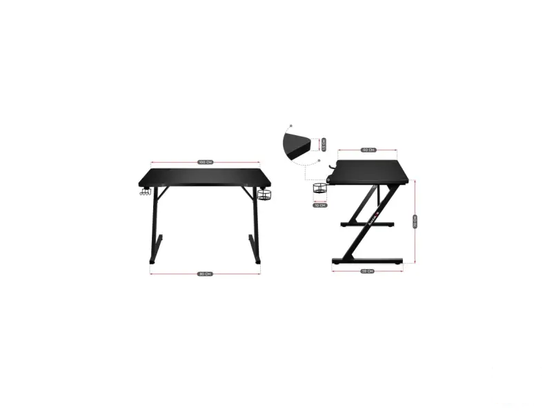 Huzaro Gaming sto HZ Hero 1.8 Black