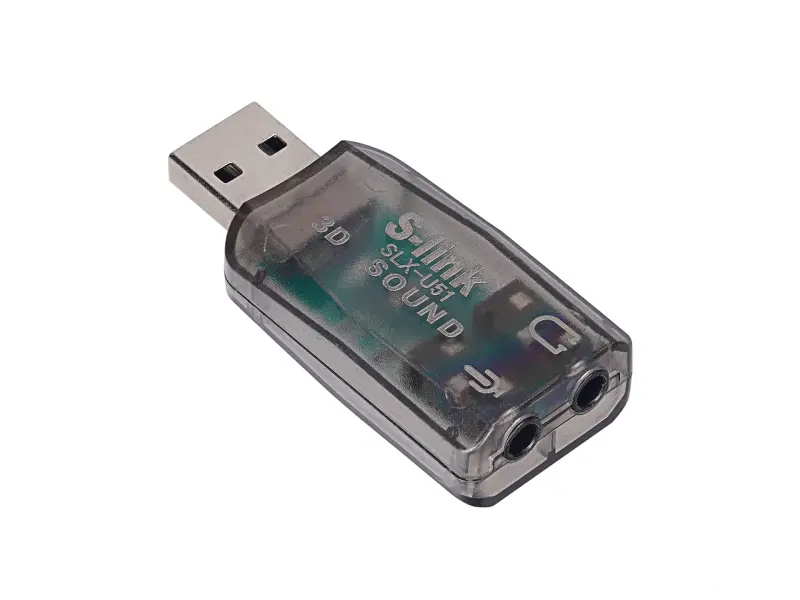 S-Link USB audio adapter SLX-U51 USB 2.0 - 2x 3.5mm