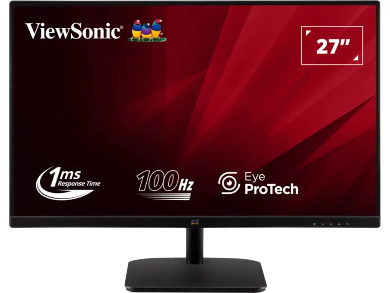 ViewSonic Monitor VA2732-H-2 27" Full HD 100Hz IPS, 1ms, VGA + HDMI