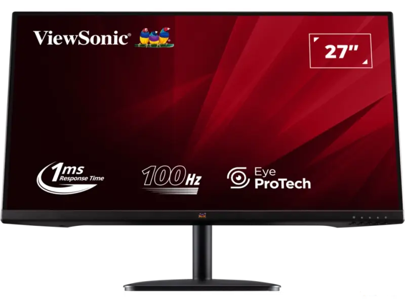 ViewSonic Monitor VA2732-H-2 27" Full HD 100Hz IPS, 1ms, VGA + HDMI