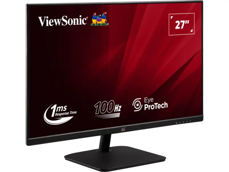 ViewSonic Monitor VA2732-H-2 27" Full HD 100Hz IPS, 1ms, VGA + HDMI