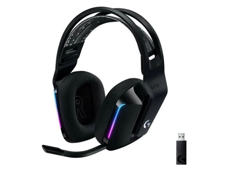 Slušalice Logitech Gaming G733 Black