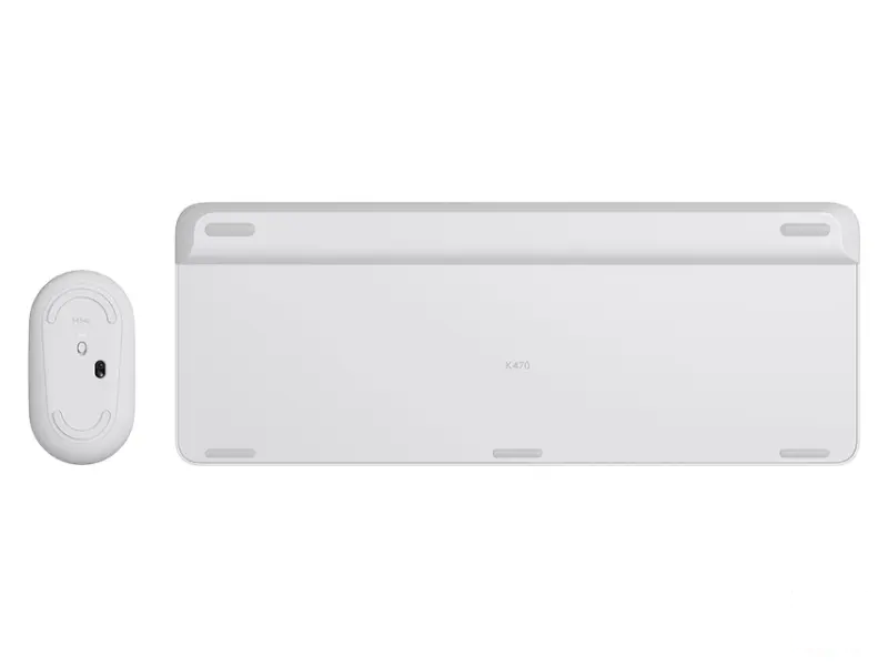 LOGITECH MK470 Wireless Desktop US bela tastatura + miš 