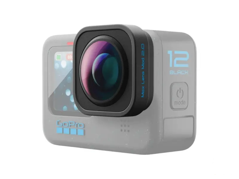 GoPro Max Lens Mod 2.0 - Ultra Wide Angle POV Camera Lens, HERO12 Black