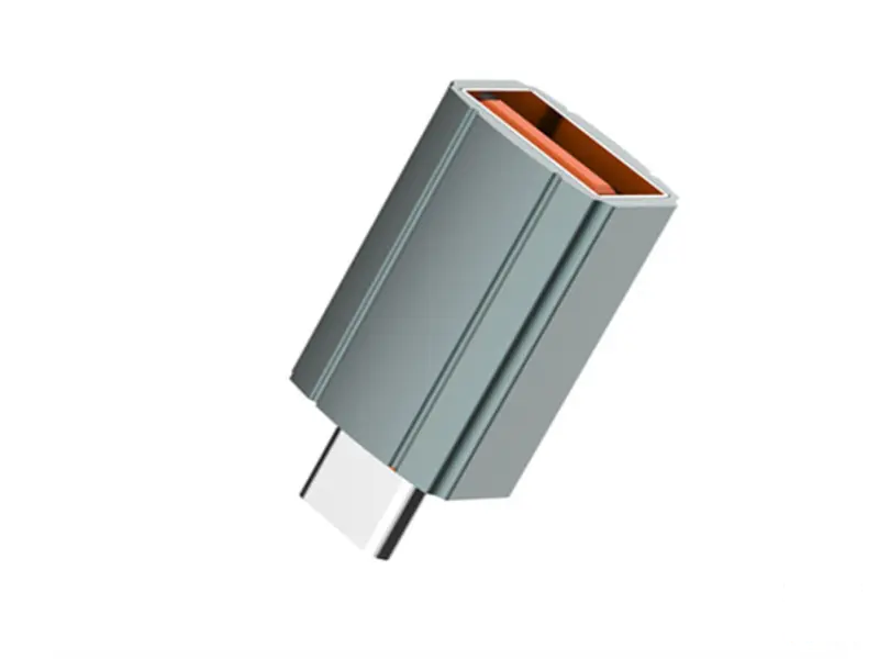 LDNIO LC140 Adapter USB tip C - USB M/F sivi 