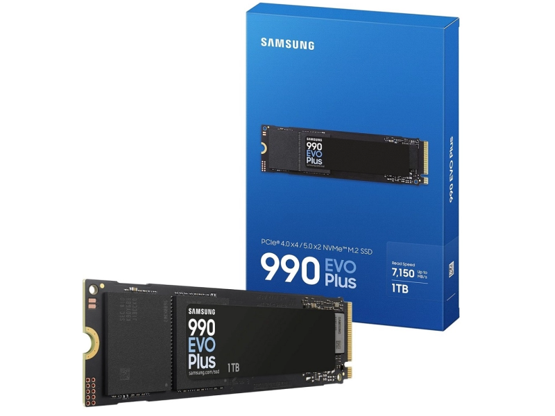 Samsung MZ-V9S1T0BW SSD M.2 NVMe 1TB (2280) Samsung 990 EVO Plus