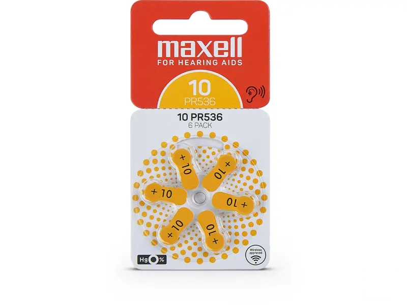 Maxell Battery PR536 10 1/6