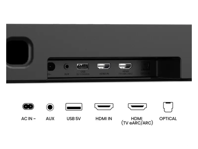 HISENSE AX5140Q Dolby Atmos soundbar sa bežičnim subwooferom crni 